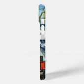 Antieke Zakelijke, Aangemeerde Vrachtschip Transpo Case-Mate iPhone Case (Achterkant / Links)