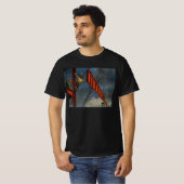 Antieke Zakelijke, Arbeiders bij Staalconstructie T-shirt (Voorkant volledig)
