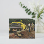 Antieke zakelijke architect bouw aannemer (Staand voorkant)