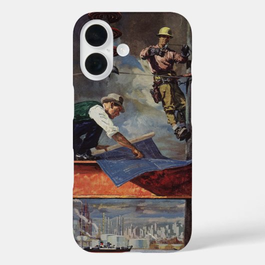 Antieke Zakelijke, Architecten en Bouw Case-Mate iPhone Case (Achterkant)