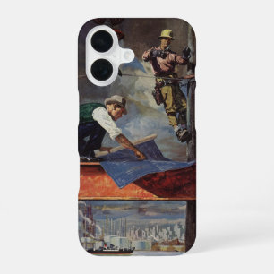 Antieke Zakelijke, Architecten en Bouw iPhone 16 Hoesje