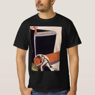 Antieke Zakelijke, Art Deco Stoffen en Textiel T-shirt