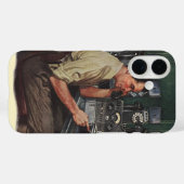 Antieke Zakelijke, Betaaltelefoon Telefoonherstell Case-Mate iPhone Case (Achterkant (horizontaal))
