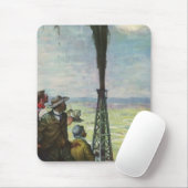 Antieke Zakelijke, Borrelende Oliebron met Werknem Muismat (Met muis)