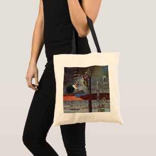Antieke Zakelijke Dienst, Architecten en Bouw Tote Bag