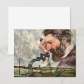 Antieke Zakelijke Dingen, Alexander Graham Bell Te (Voorkant / Achterkant)