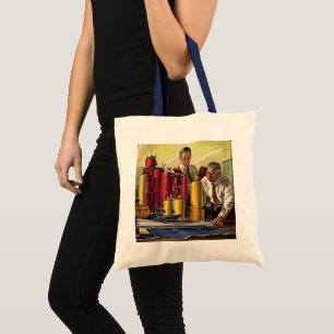 Antieke Zakelijke Dingen, Architecten die in een K Tote Bag