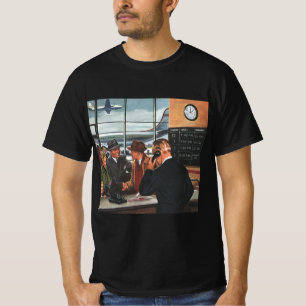 Antieke Zakelijke Manieren, Mensen Achter de Lucht T-shirt