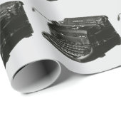 Antieke Zakelijke, Oude Kantoor Handmatige Schrijf Cadeaupapier (Rol Hoek)