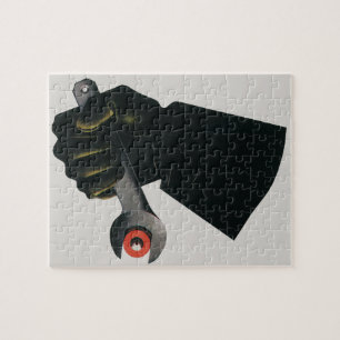 Antieke Zakelijke, Productie Fabrieksmachinist Legpuzzel