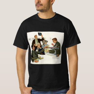 Antieke Zakelijke Vergadering van Luchtvaartmaatsc T-shirt