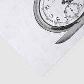 Antieke zakhorloge Cool Fab Tissuepapier (Detail)