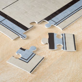 Antieke Zeevaart Zwemmende Zeepaard Zeepaarden Legpuzzel (Zijkant)