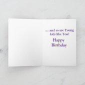 Antieke zijn een kostbare verjaardagskaart kaart (Binnen)