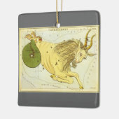 Antieke Zodiac, Astrologie Steenbok Constellatie Keramisch Ornament (Links)