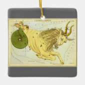 Antieke Zodiac, Astrologie Steenbok Constellatie Keramisch Ornament (Voorkant)