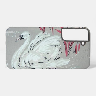 Antieke Zwaan Samsung Galaxy Hoesje