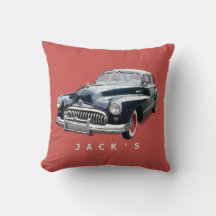 Antieke zwarte Buick Custom uit de jaren 40