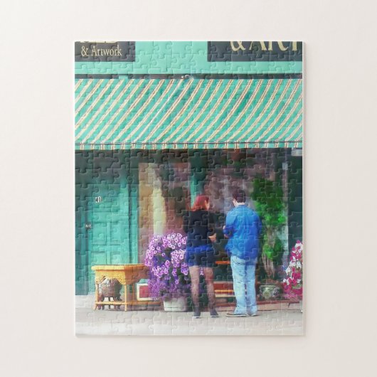Antiekwinkel Canandaigua NY Legpuzzel (Verticaal)