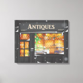 Antiekwinkel Canvas Afdruk (Voorkant)