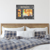 Antiekwinkel Canvas Afdruk (Insitu (Slaapkamer))