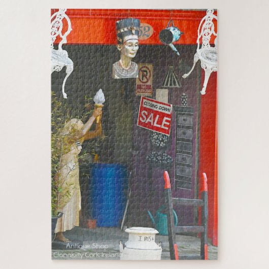 Antiekwinkel Clonakilty Cork Ierland Legpuzzel (Verticaal)