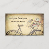 Antiekwinkel Vintage Fiets Visitekaartje (Voorkant)