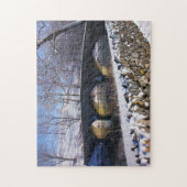 Antietam Burnside-brug Maryland. Legpuzzel (Verticaal)