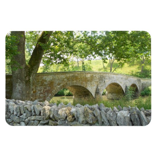 Antietam: Burnside's Bridge Photo Magnet Magneet (Horizontaal)