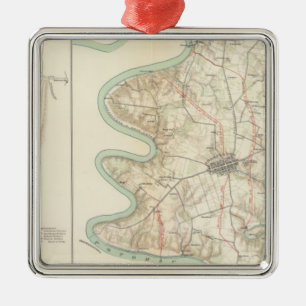 Antietam, Harper's Ferry, Sharpsburg Metalen Ornament
