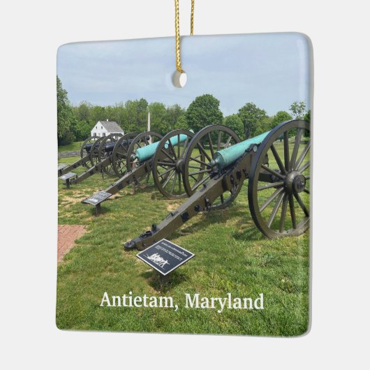 Antietam Maryland Keramisch Ornament (Links)