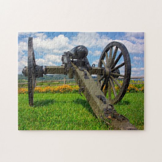 Antietam Saratoga Oude Kanon. Legpuzzel (Horizontaal)