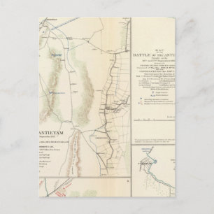 Antietam, Suffolk, Gettysburg Briefkaart