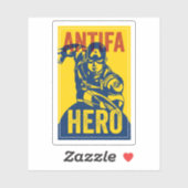 ANTIFA HELDEN SERIE: Captain America Sticker (Vel)