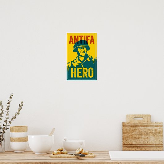 ANTIFA HEROES SERIES: Saving Private Ryan  Poster (Keuken)