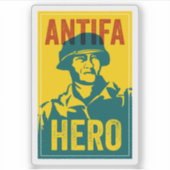 ANTIFA HEROES SERIES: Saving Private Ryan  Sticker (Voorkant)