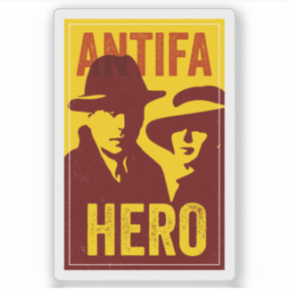 ANTIFA POSTER HEROES SERIES: Casablanca Sticker