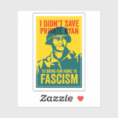 ANTIFA POSTER: Saving Private Ryan | Sticker (Vel)