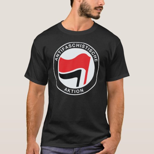 Antifaschistische Aktion T-shirt (Voorkant)