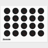 antifascistische Sticker (Vel)