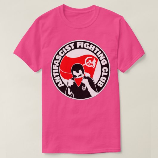 Antifascistische strijdclub t-shirt (Design voorkant)