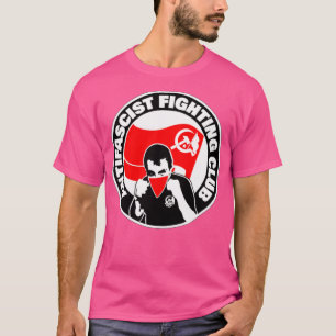 Antifascistische strijdclub t-shirt