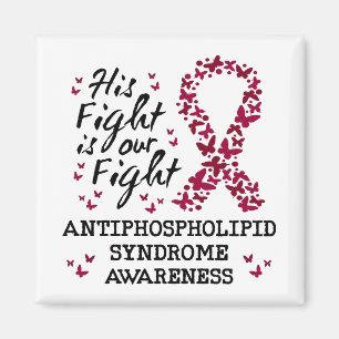 Antifosfolipidesyndroom Bewustzijn, zijn strijd is Magneet