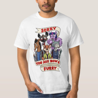 antifurry grappig t-shirt