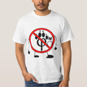 antifurry meme t-shirt (Voorkant)