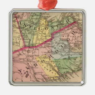 Antigonish, provincie Guysborough, NS Metalen Ornament