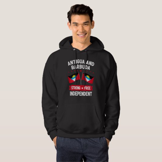 Antigua and Barbuda Hoodie (Voorkant volledig)