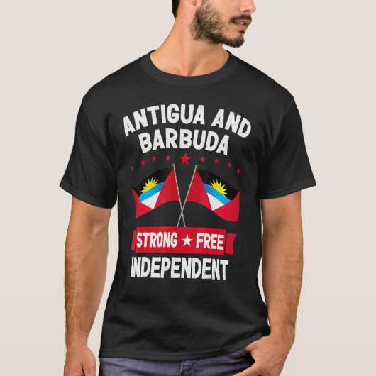 Antigua and Barbuda T-shirt (Voorkant)