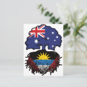 Antigua Antiguan Australia Tree Roots Briefkaart (Staand voorkant)