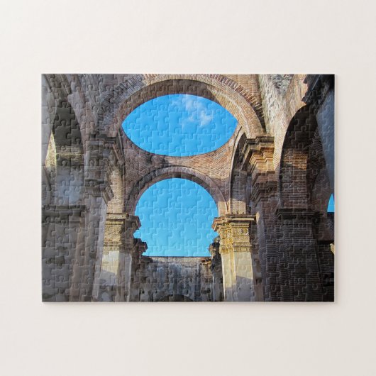Antigua Architectuur Historische Ruïnes. Legpuzzel (Horizontaal)